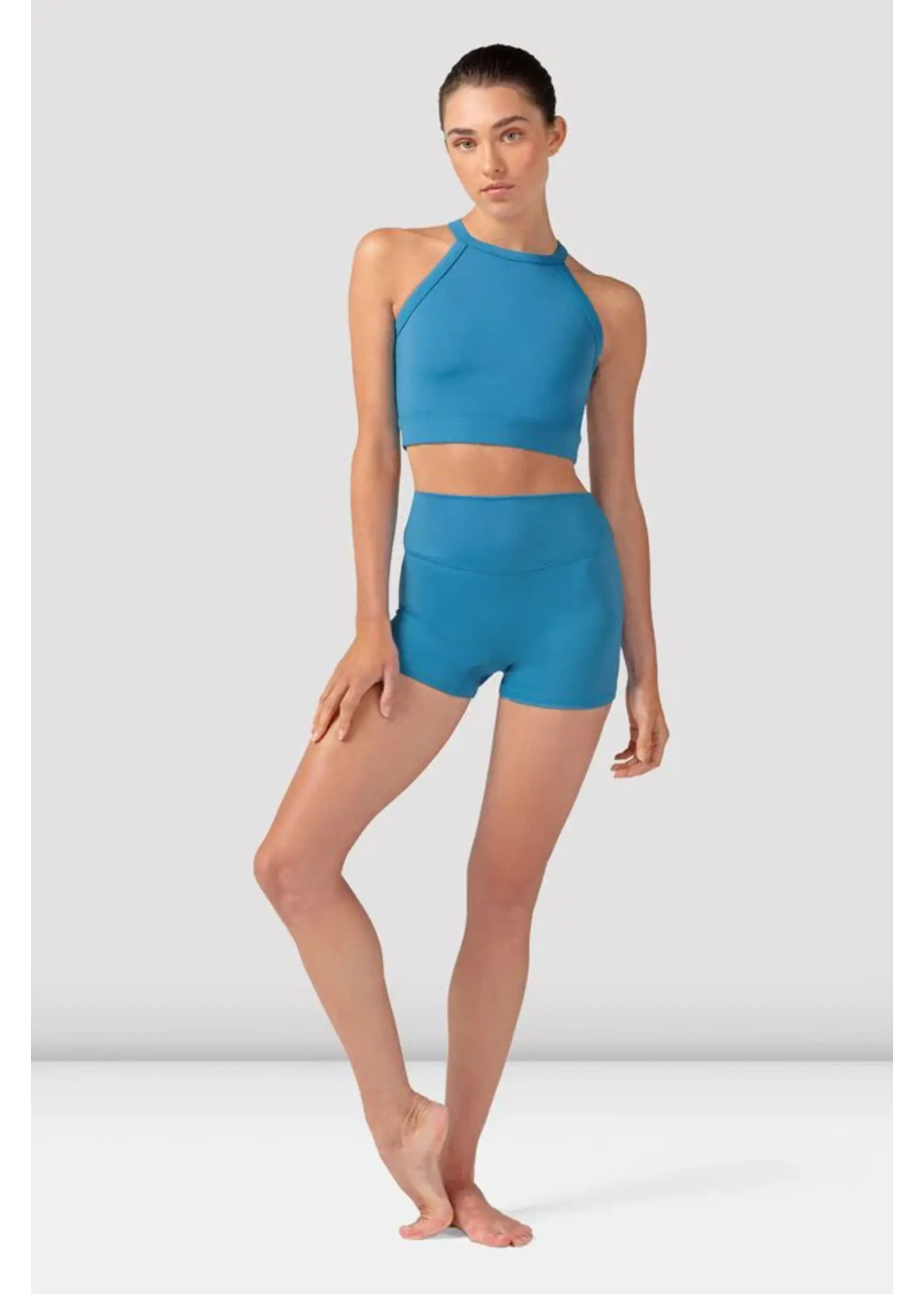 BLOCH & MIRELLA Z30004 NINA CROP TOP WITH EMBROIDERED BACK DETAIL