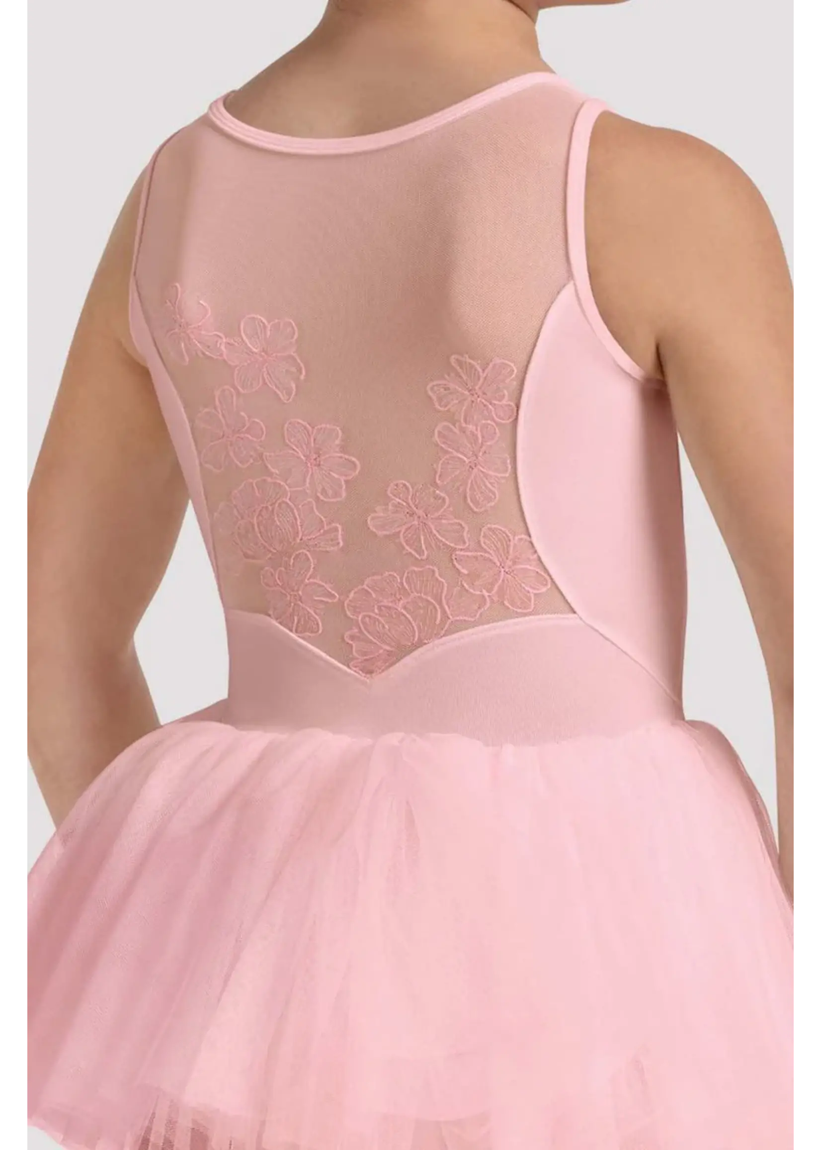 BLOCH & MIRELLA CL50004 MARIA SWEETHEART FRONT EMBROIDERED BACK  TUTU LEOTARD
