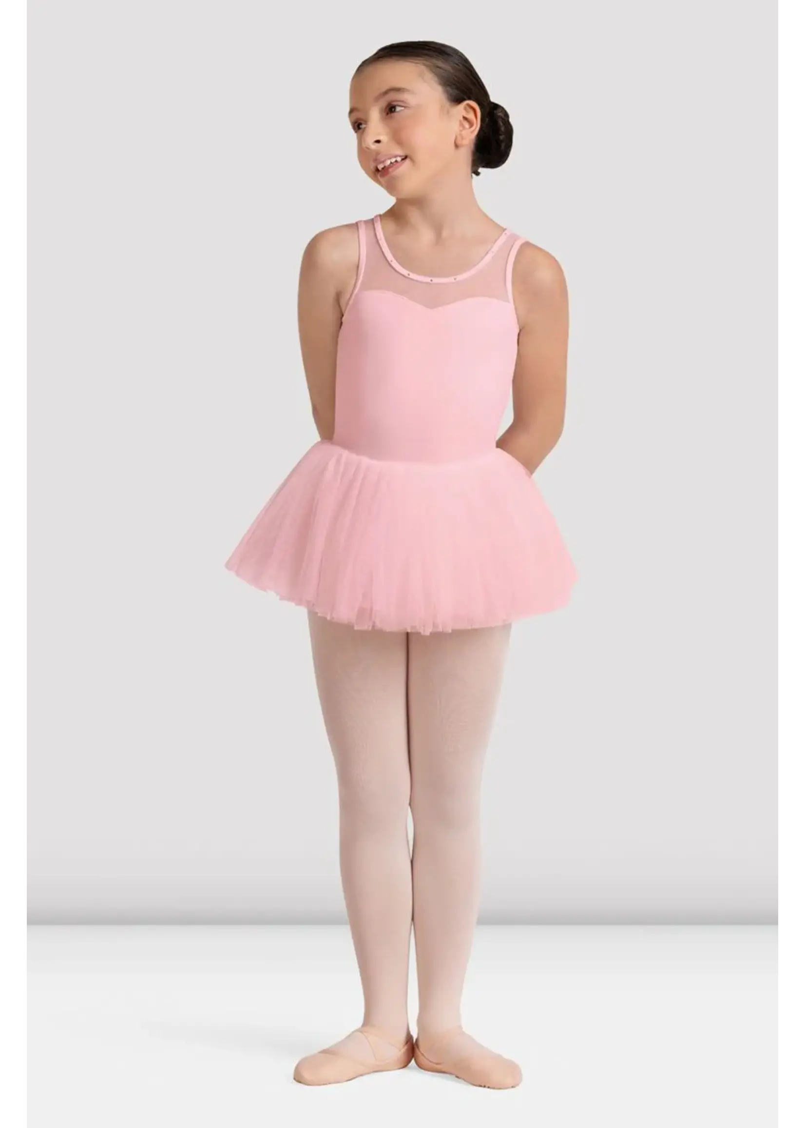 BLOCH & MIRELLA CL50004 MARIA SWEETHEART FRONT EMBROIDERED BACK  TUTU LEOTARD