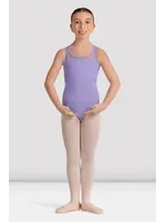BLOCH & MIRELLA CL50005 LULU SWEETHEART FRONT EMBROIDERED KEYHOLE BACK TANK LEOTARD