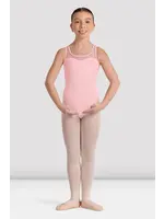 BLOCH & MIRELLA CL50005 LULU SWEETHEART FRONT EMBROIDERED KEYHOLE BACK TANK LEOTARD