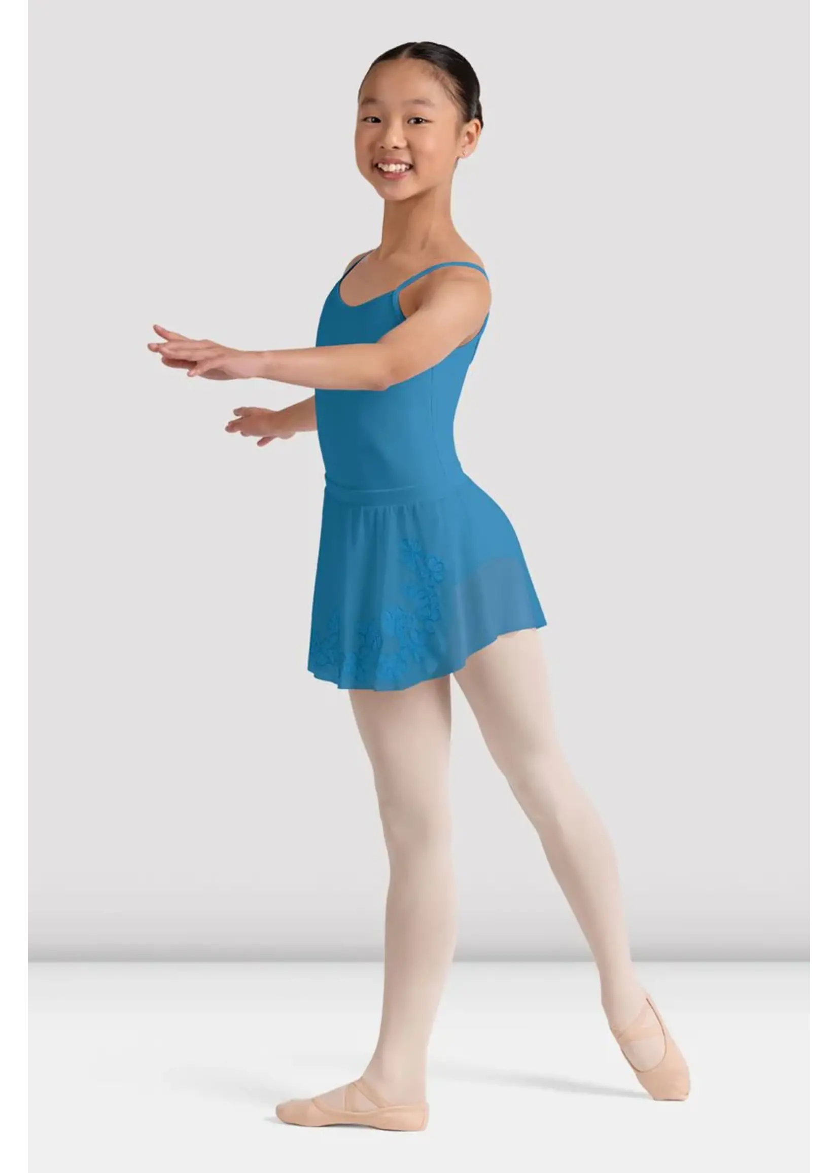 BLOCH & MIRELLA CR10002 ANGELLA EMBROIDERED PULL ON SKIRT