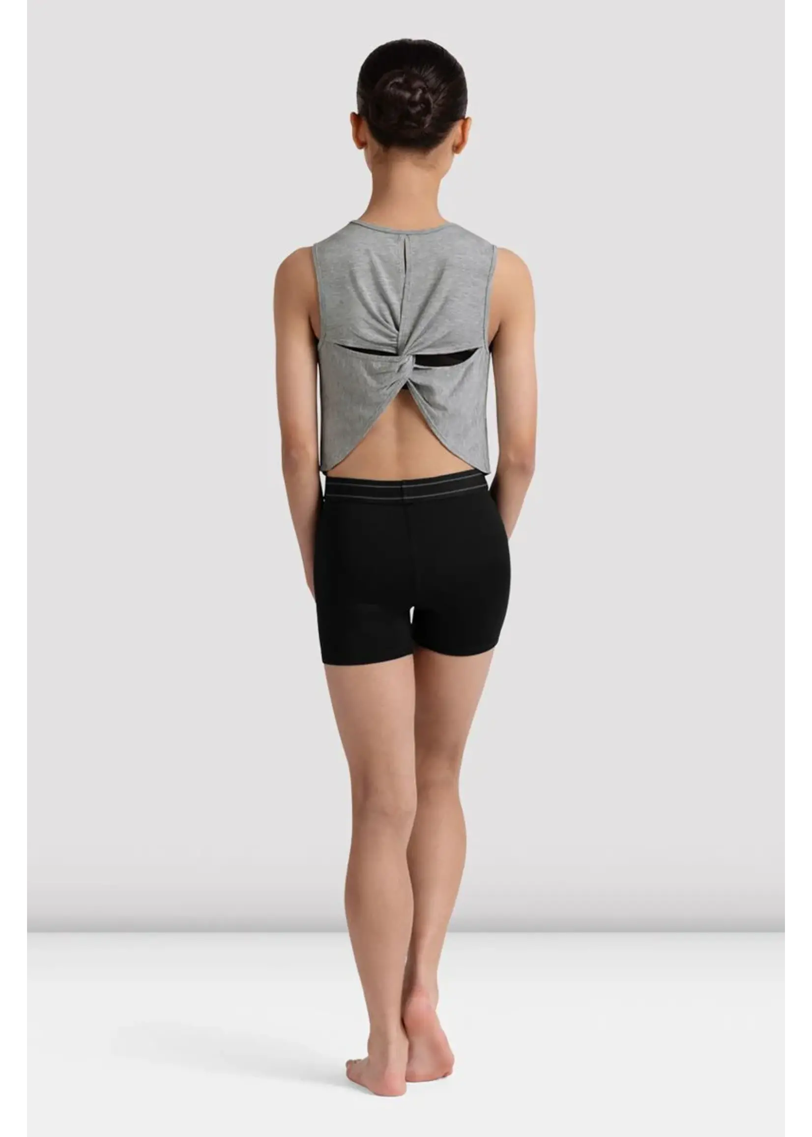 BLOCH & MIRELLA CZ30005 TRACY PRINTED TWIST BACK T-SHIRT