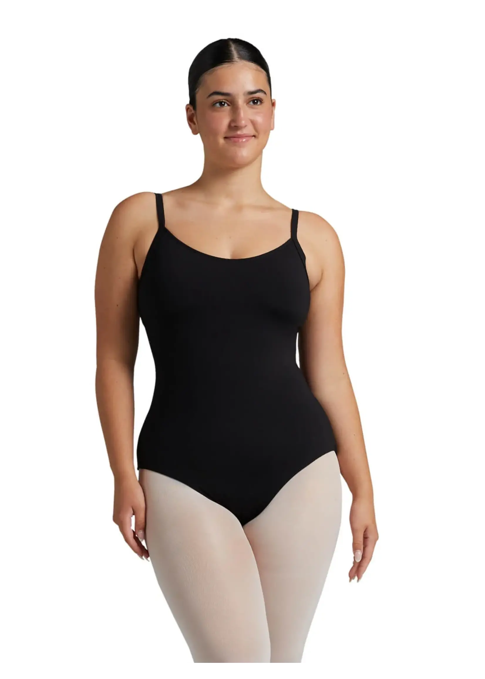 CAPEZIO & BUNHEADS AMC110 ADULT BRATEK SQUARE CUT CAMISOLE LEOTARD