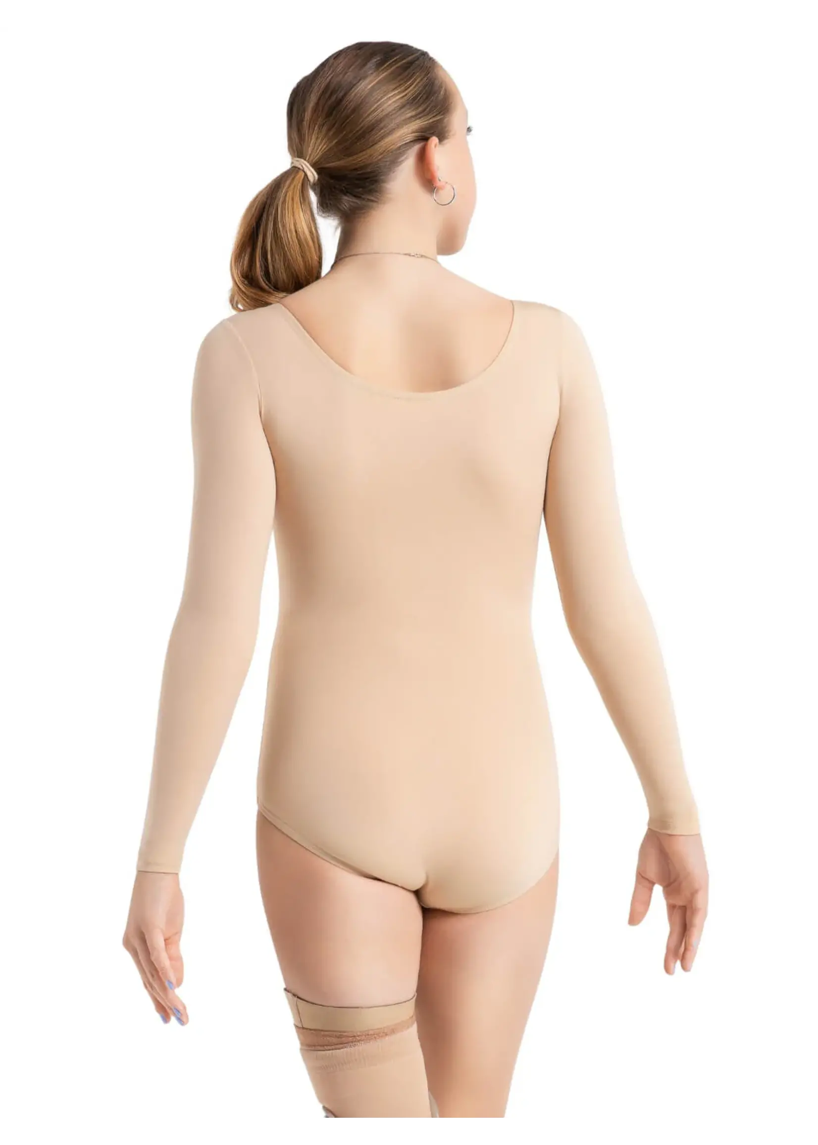 CAPEZIO & BUNHEADS ATB135 ADULT TEAM BASIC LONG SLEEVE LEOTARD