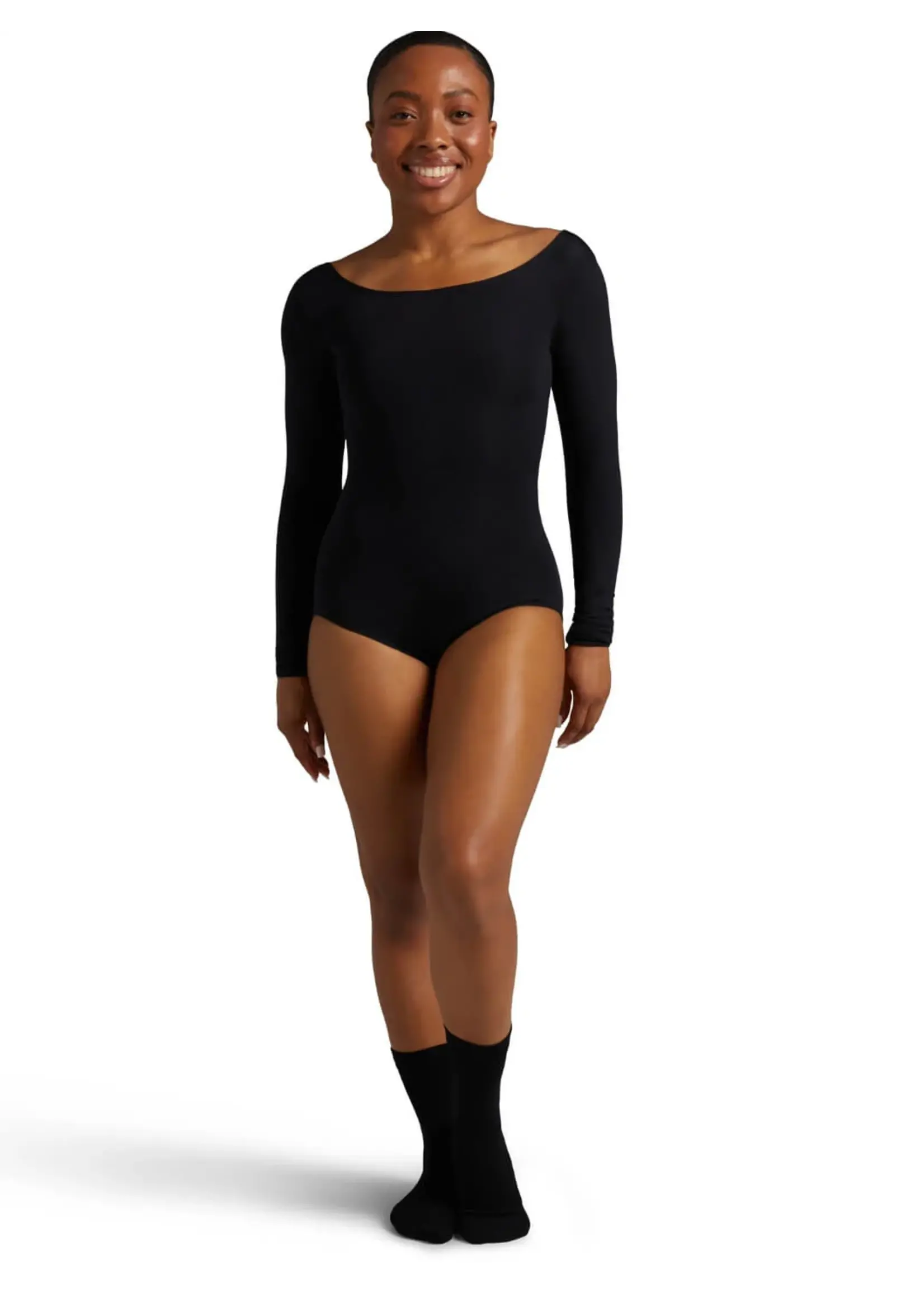 CAPEZIO & BUNHEADS ATB135 ADULT TEAM BASIC LONG SLEEVE LEOTARD