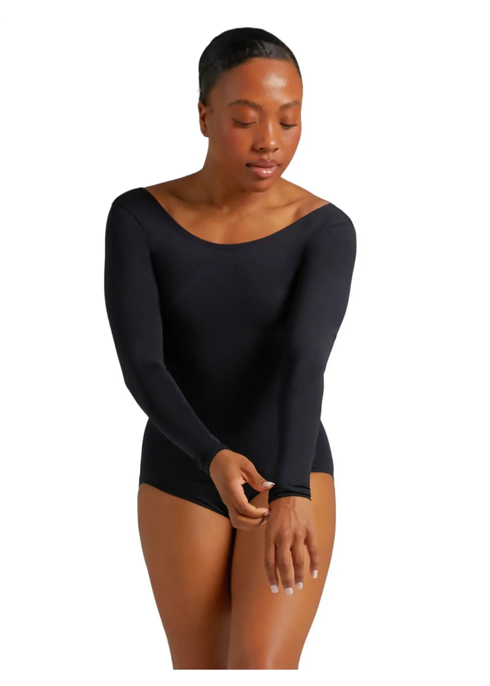 CAPEZIO & BUNHEADS ATB135 ADULT TEAM BASIC LONG SLEEVE LEOTARD