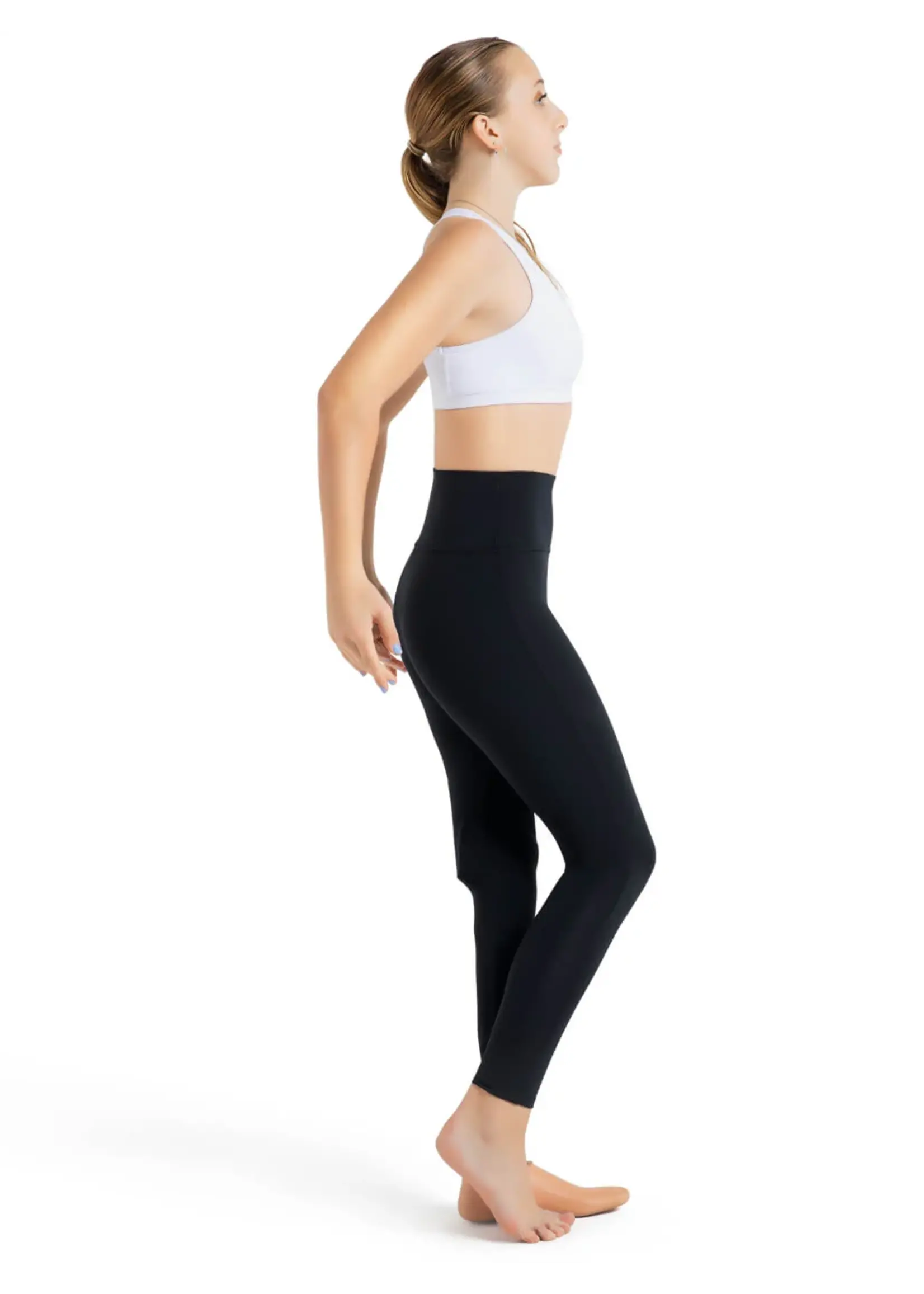 CAPEZIO & BUNHEADS ATB204W ADULTS ACTIVE HIGH WAIST LEGGING