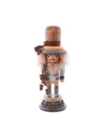 KURT S. ADLER HA0784 HOLLYWOOD NATURAL BURR OAK ACORN 19.5" NUTCRACKER