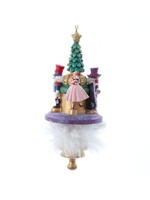 KURT S. ADLER HOLLYWOOD HATS NUTCRACKER SUITE FINIAL 7" ORNAMENT