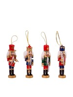 KURT S. ADLER C6148 TRADITIONAL WOODEN NUTCRACKER 5" ORNAMENT