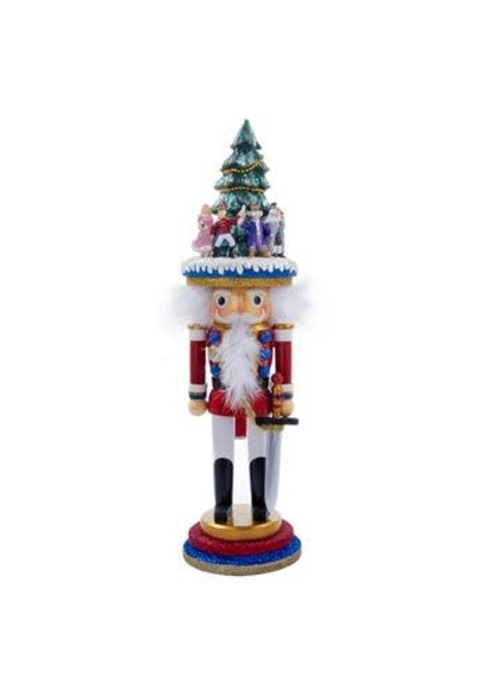 KURT S. ADLER HA0197 NUTCRACKER SUITE AROUND A TREE NUTCRACKER