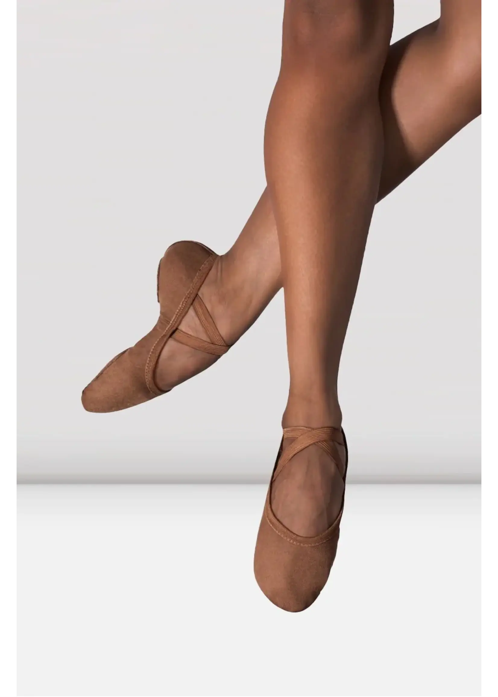 BLOCH & MIRELLA S0284L LADIES PERFORMA SUPERSOFT STRETCH CANVAS BALLET SHOE