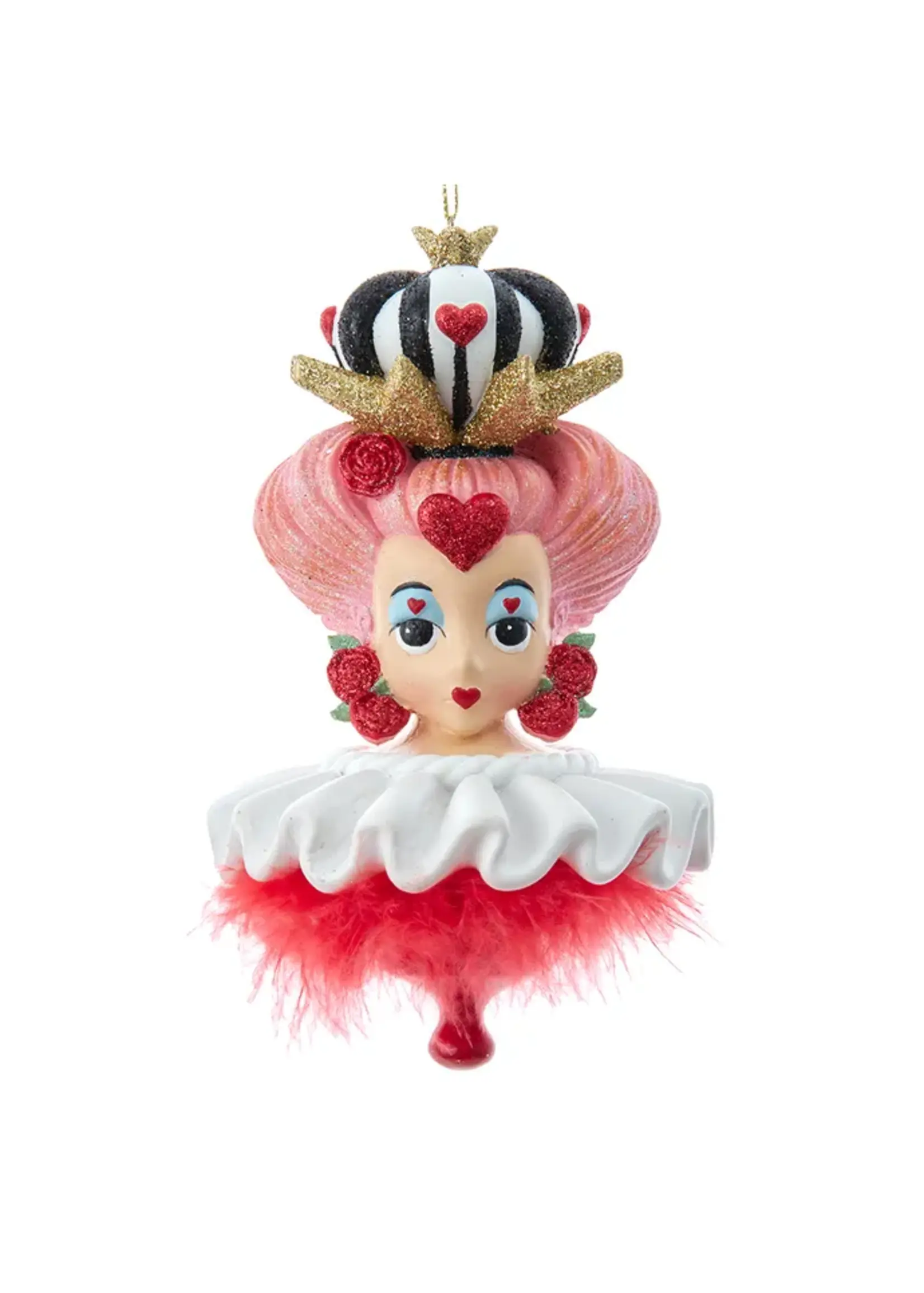 KURT S. ADLER HOLLYWOOD HATS NUTCRACKER SUITE FINIAL 7" ORNAMENT