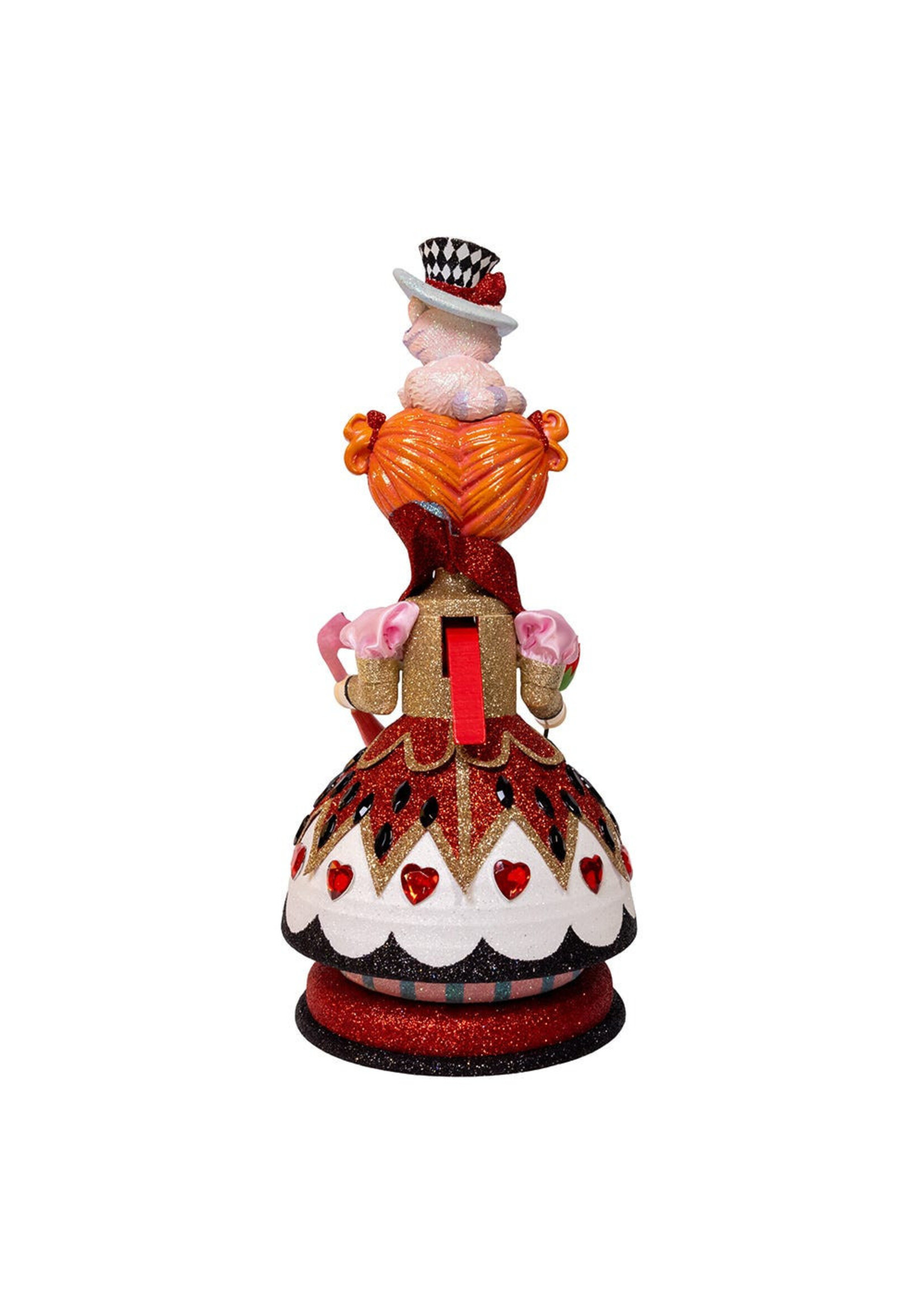 KURT S. ADLER HA0763 HOLLYWOOD QUEEN OF HEARTS 13" NUTCRACKER