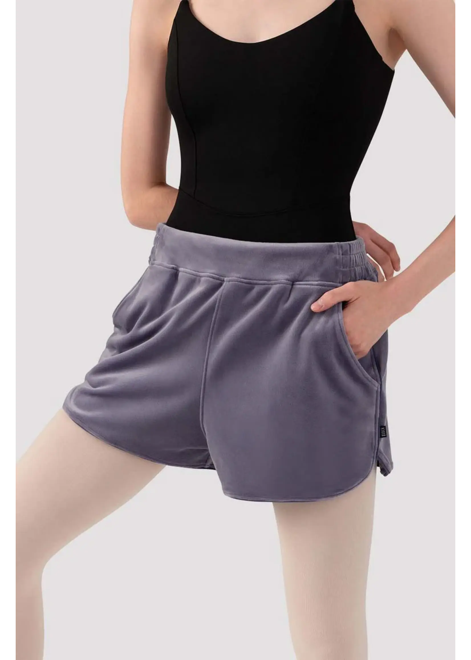 BLOCH & MIRELLA R90007 VELVET LUX FLAT WAIST SHORT