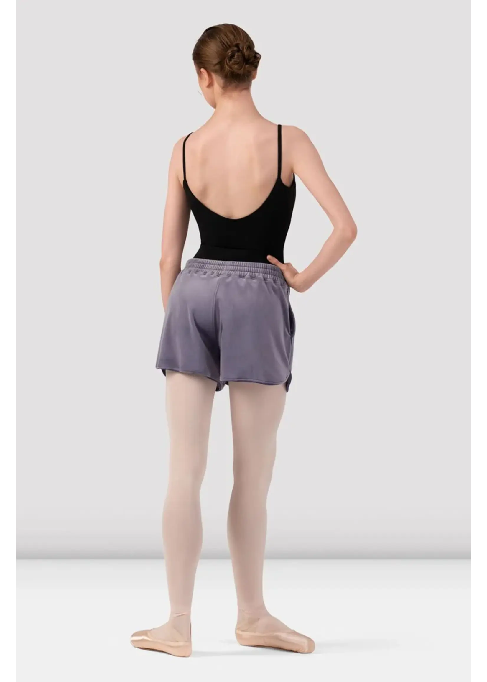 BLOCH & MIRELLA R90007 VELVET LUX FLAT WAIST SHORT