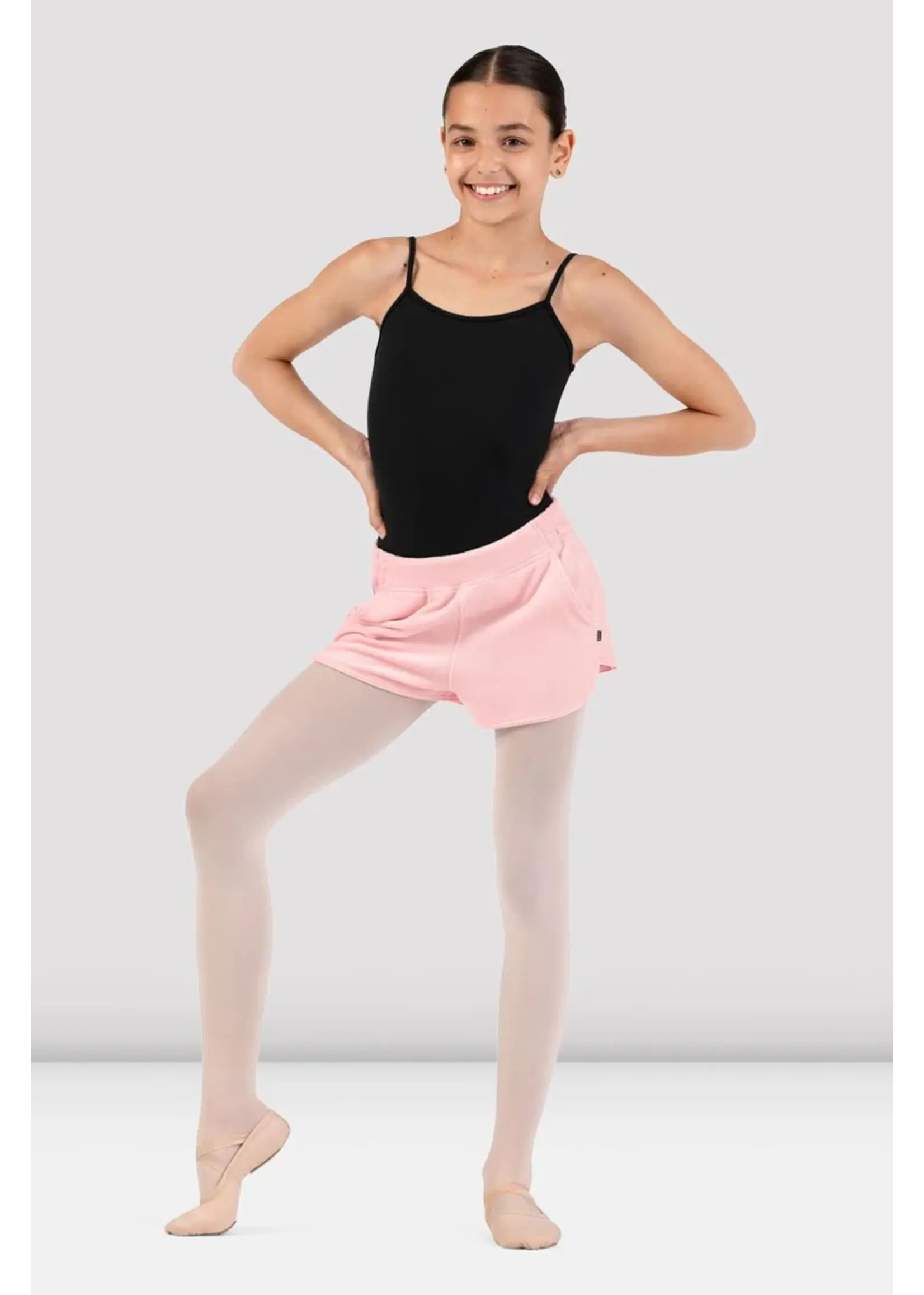 BLOCH & MIRELLA CR90008 VELVET LUX FLAT WAIST SHORT