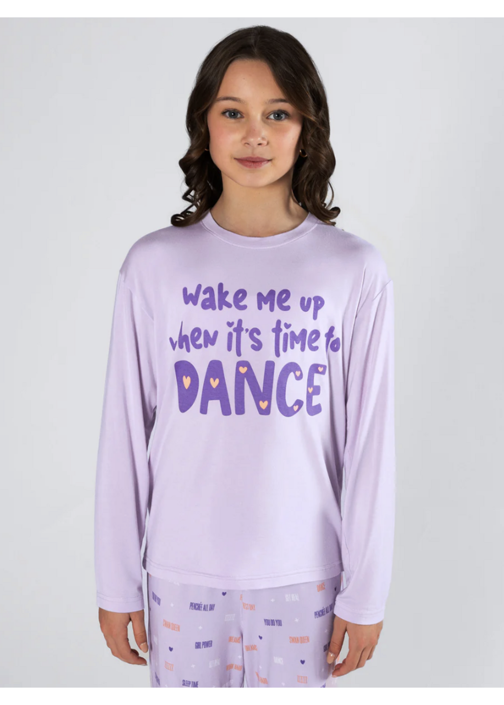 ENERGETIKS BAMBOO PAJAMA SET WITH BAGGY PANTS & LONG SLEEVE TOP