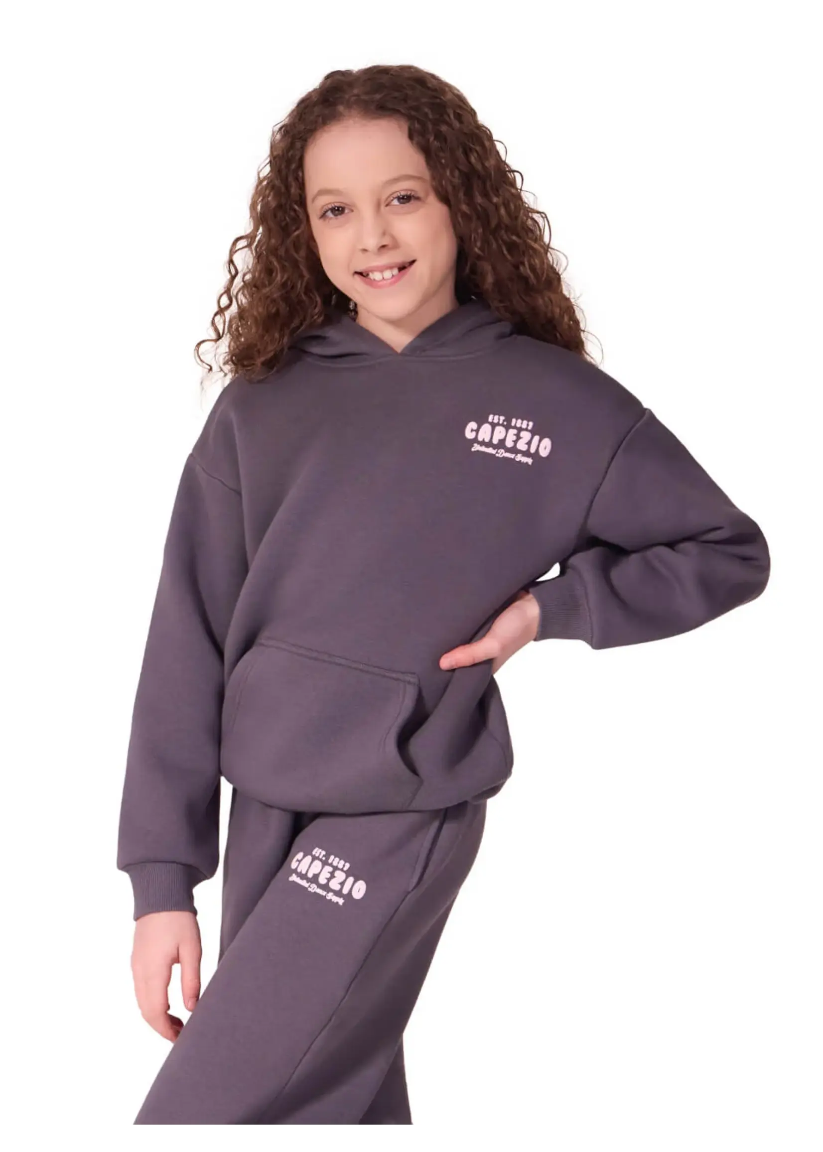 CAPEZIO & BUNHEADS AF12559C CHILD MOMENTUM JOGGER HOODIE