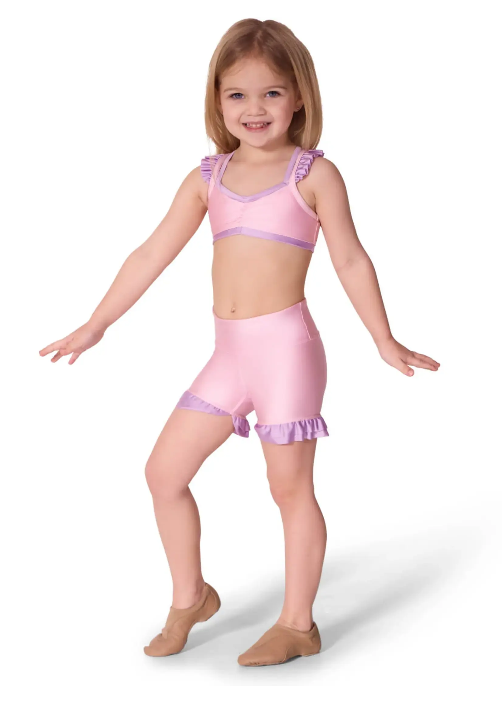 CAPEZIO & BUNHEADS AF12557C CHILD TWIRL SHORTS