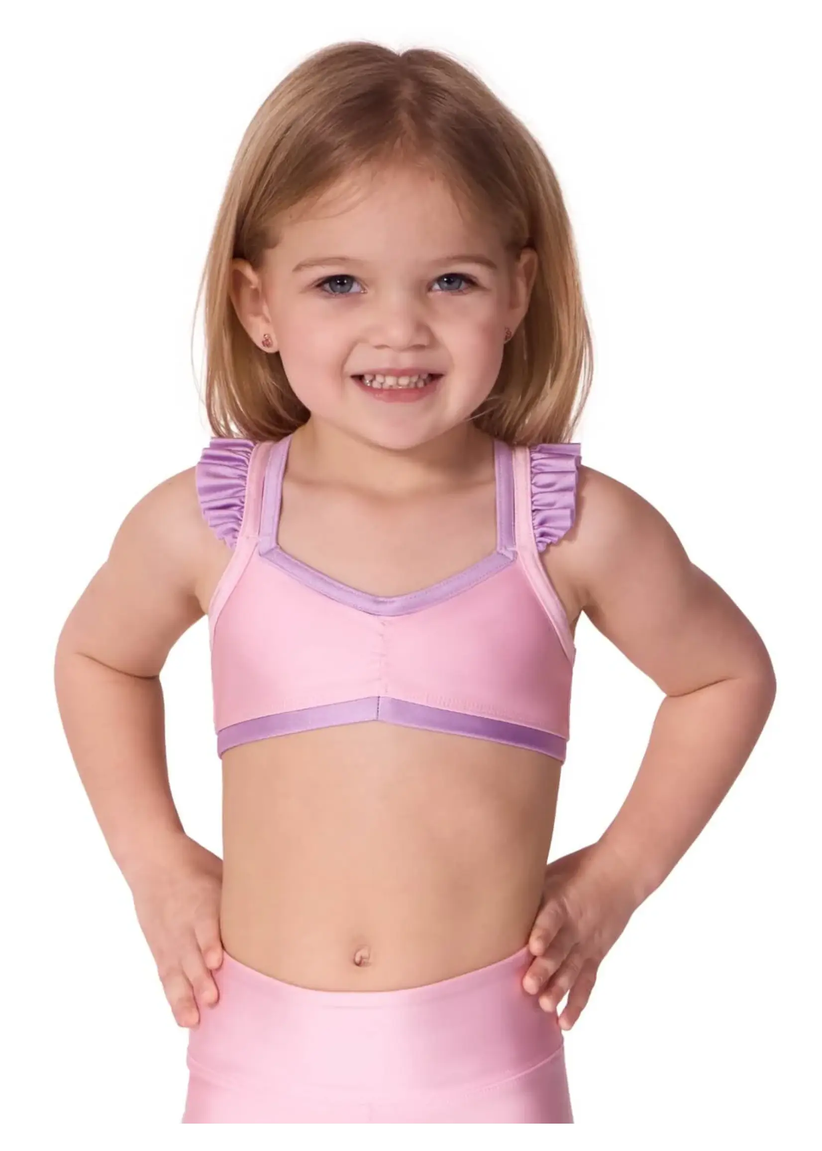 CAPEZIO & BUNHEADS AF12556C CHILD TWIRL BRA TOP