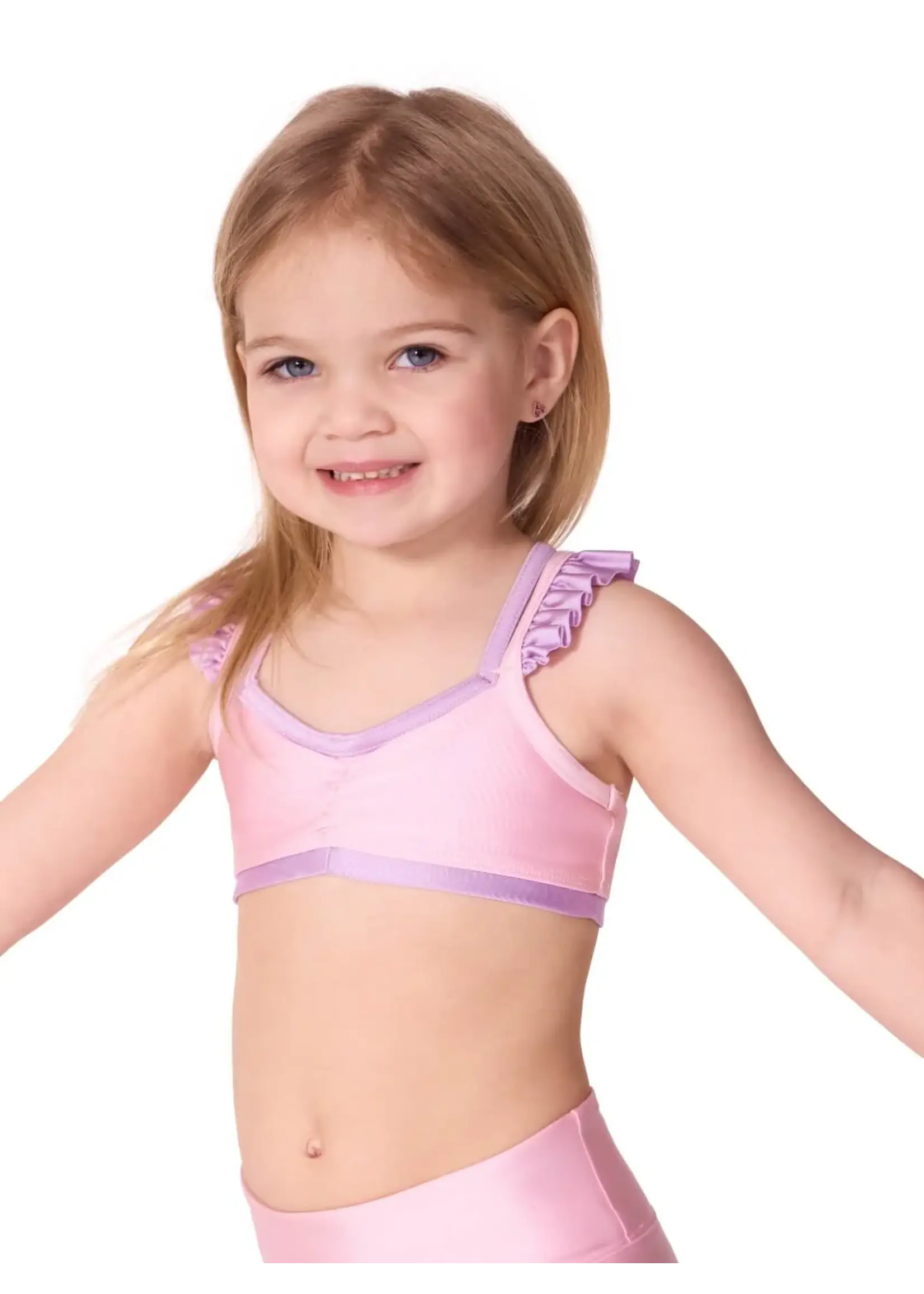 CAPEZIO & BUNHEADS AF12556C CHILD TWIRL BRA TOP