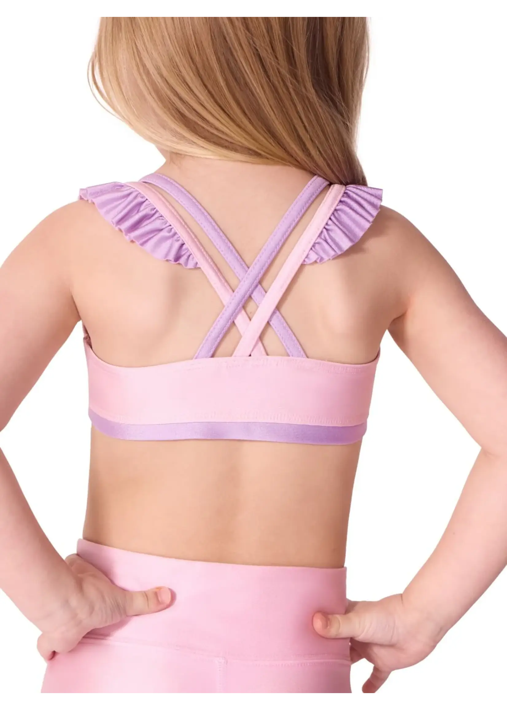 CAPEZIO & BUNHEADS AF12556C CHILD TWIRL BRA TOP