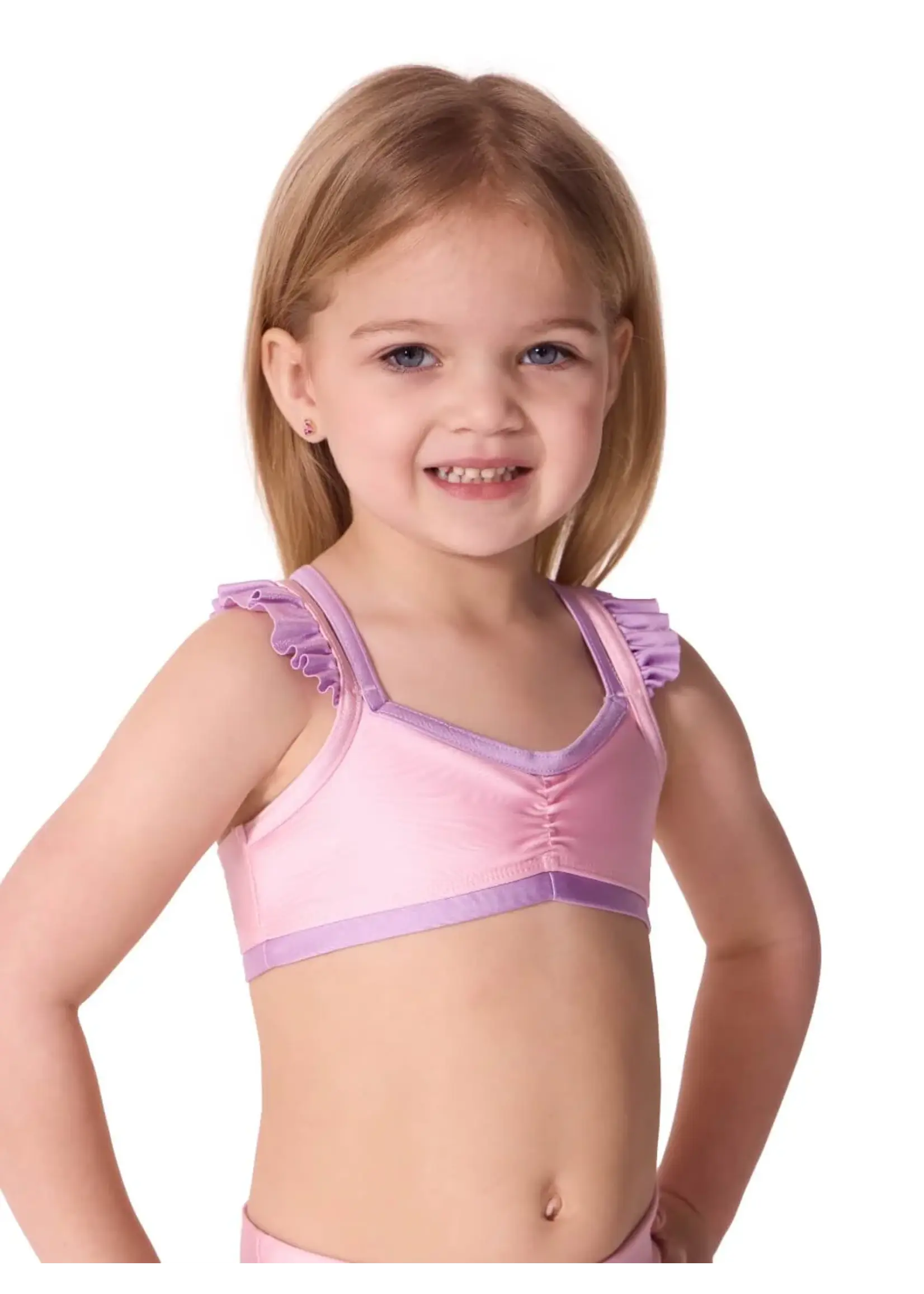 CAPEZIO & BUNHEADS AF12556C CHILD TWIRL BRA TOP