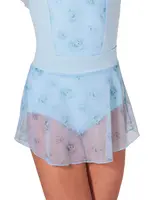 CAPEZIO & BUNHEADS AF12438C COMING UP ROSES GARDENIA PULL ON SKIRT