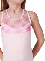 CAPEZIO & BUNHEADS AF12431C COMING UP ROSES PETAL TANK LEOTARD
