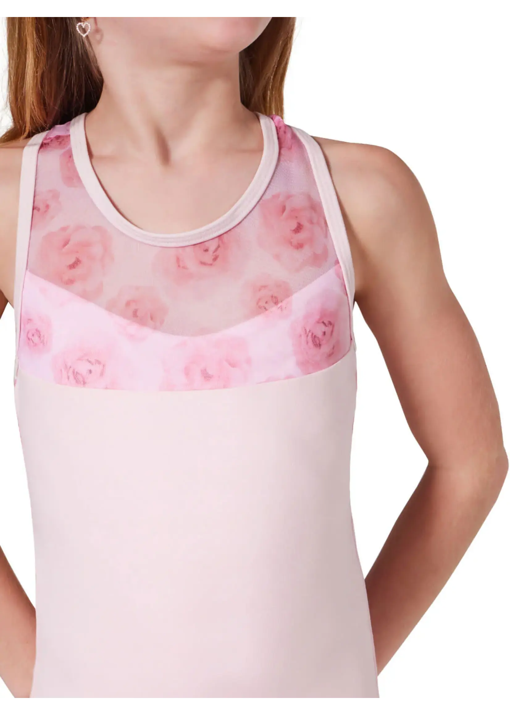 CAPEZIO & BUNHEADS AF12431C COMING UP ROSES PETAL TANK LEOTARD