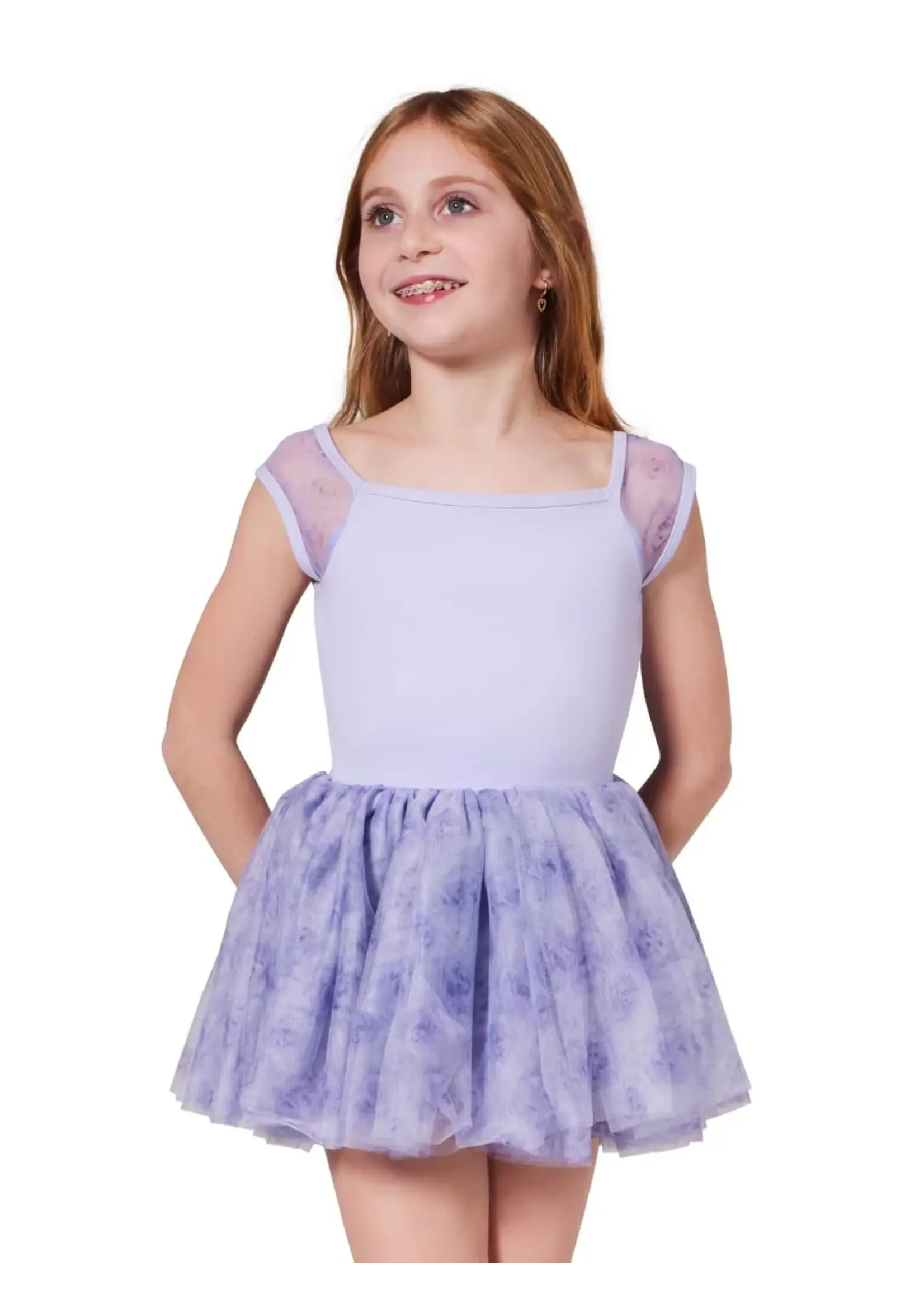 CAPEZIO & BUNHEADS AF12433C COMING UP ROSES CAMELLIA TUTU DRESS