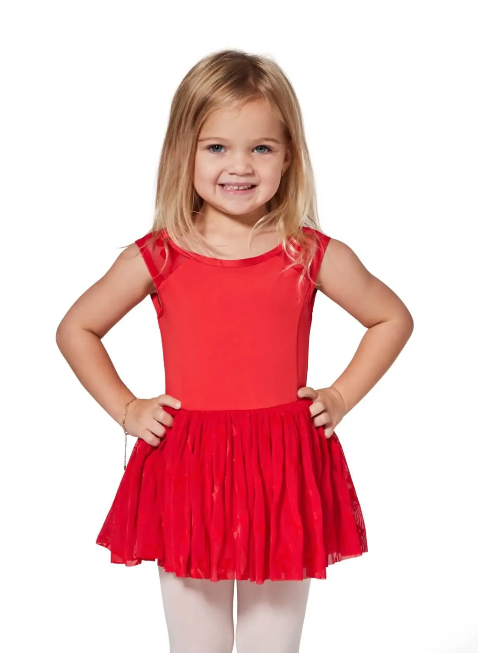 CAPEZIO & BUNHEADS AF12428C TAKE A BOW BRAVA CAP SLEEVE TUTU DRESS