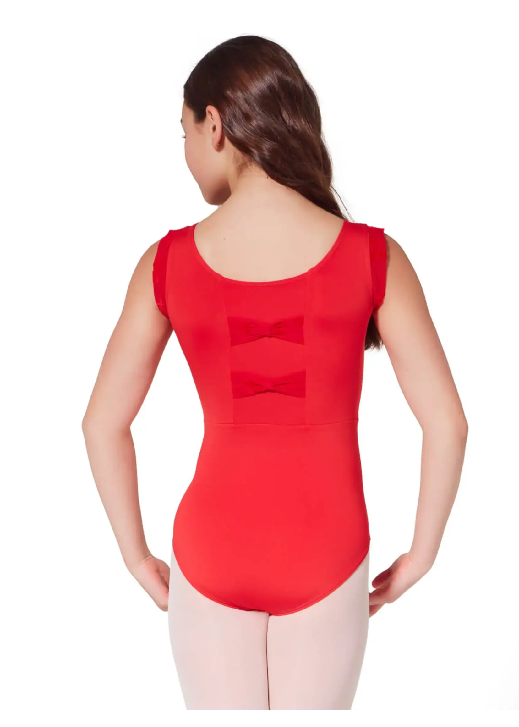 CAPEZIO & BUNHEADS AF12422C TAKE A BOW RIBBON TANK LEOTARD
