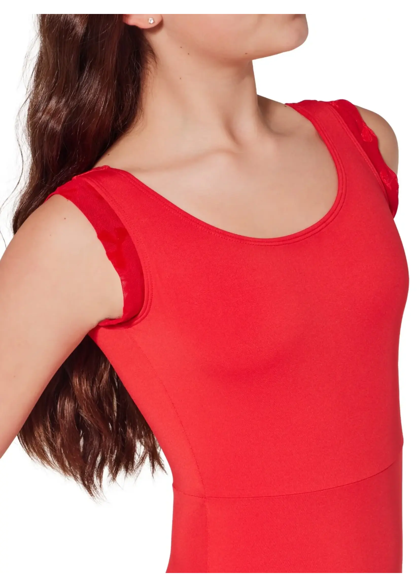 CAPEZIO & BUNHEADS AF12422C TAKE A BOW RIBBON TANK LEOTARD