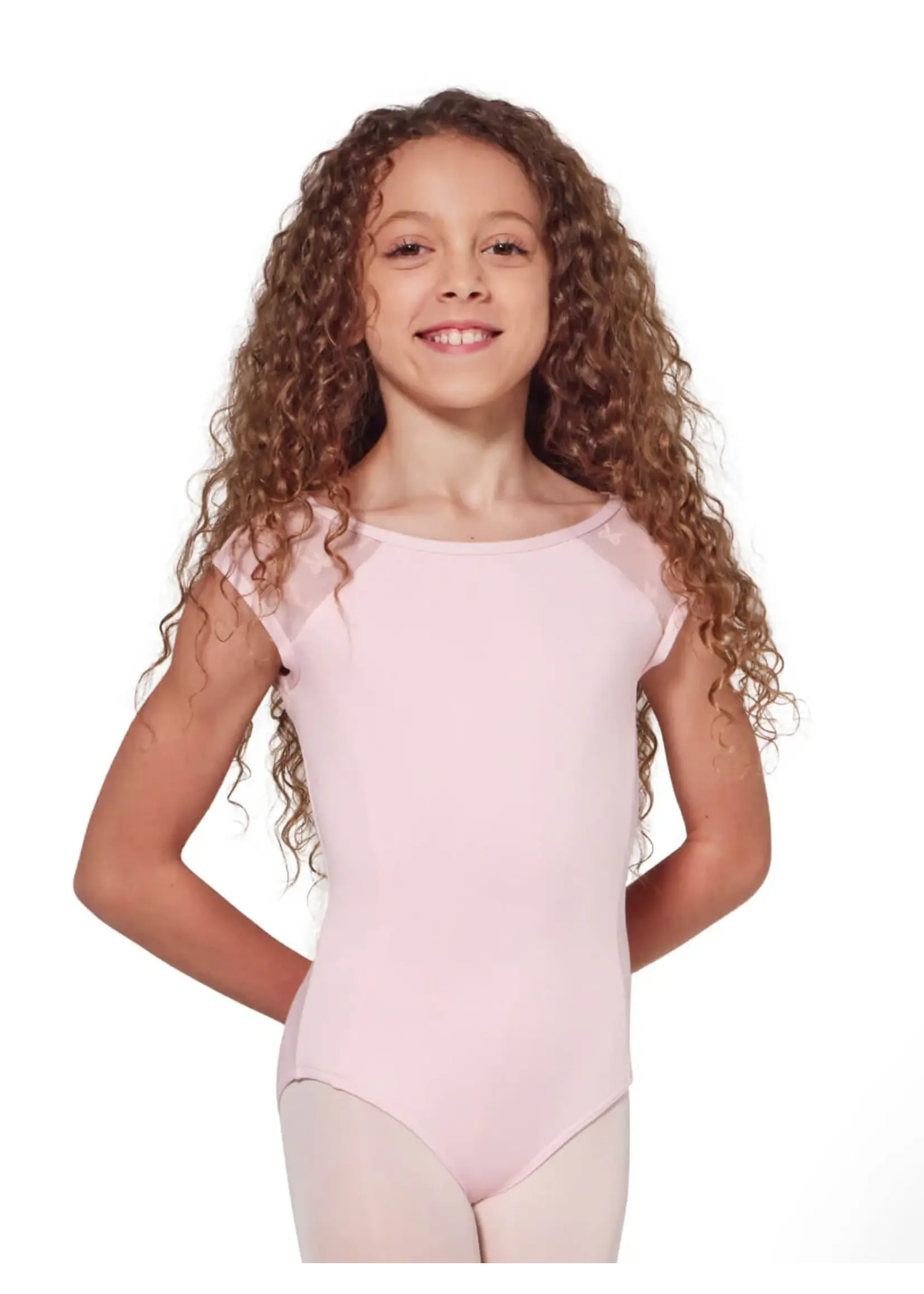 CAPEZIO & BUNHEADS AF12421C TAKE A BOW ENCORE RAGLAN CAP SLEEVE LEOTARD