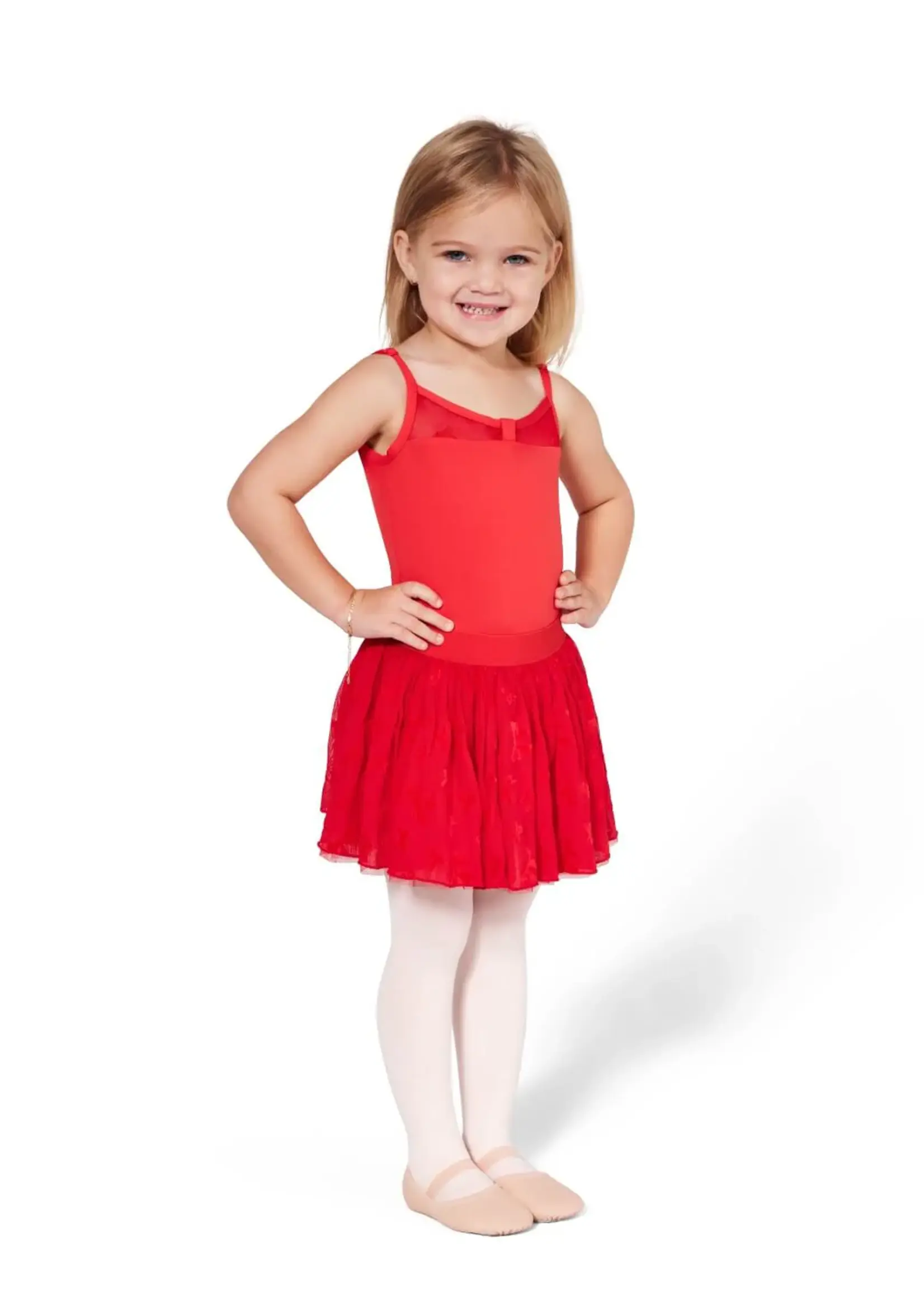 CAPEZIO & BUNHEADS AF12424C TAKE A BOW CHASSE SPARKLE WAISTBAND SKIRT