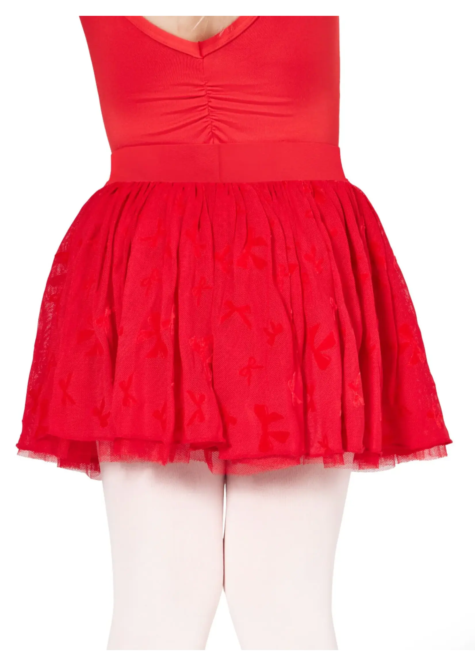 CAPEZIO & BUNHEADS AF12424C TAKE A BOW CHASSE SPARKLE WAISTBAND SKIRT