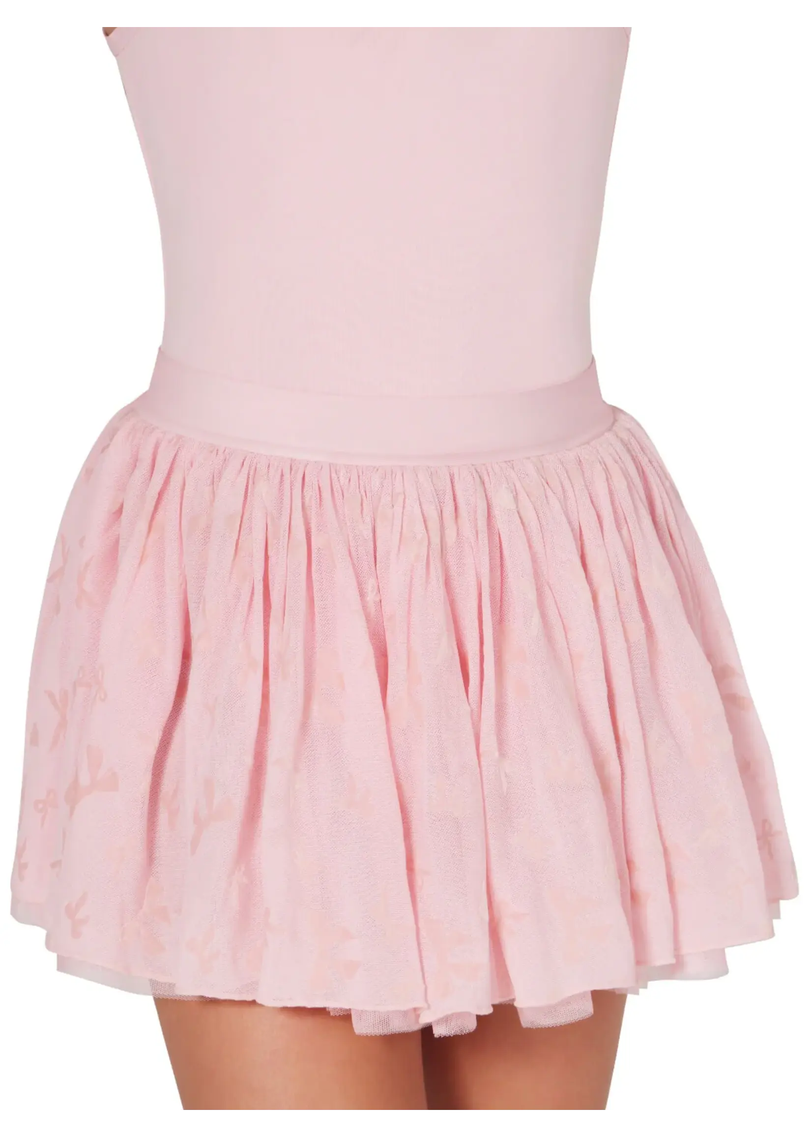 CAPEZIO & BUNHEADS AF12424C TAKE A BOW CHASSE SPARKLE WAISTBAND SKIRT