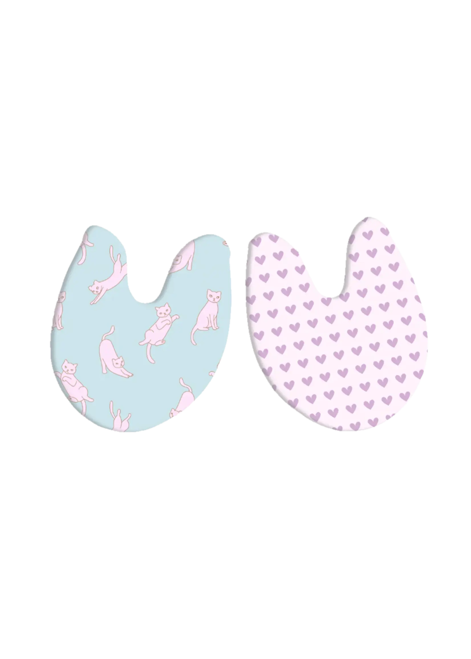 B PLUS 120 FLIPS REVERSIBLE TOE PADS WITH MESH BAG