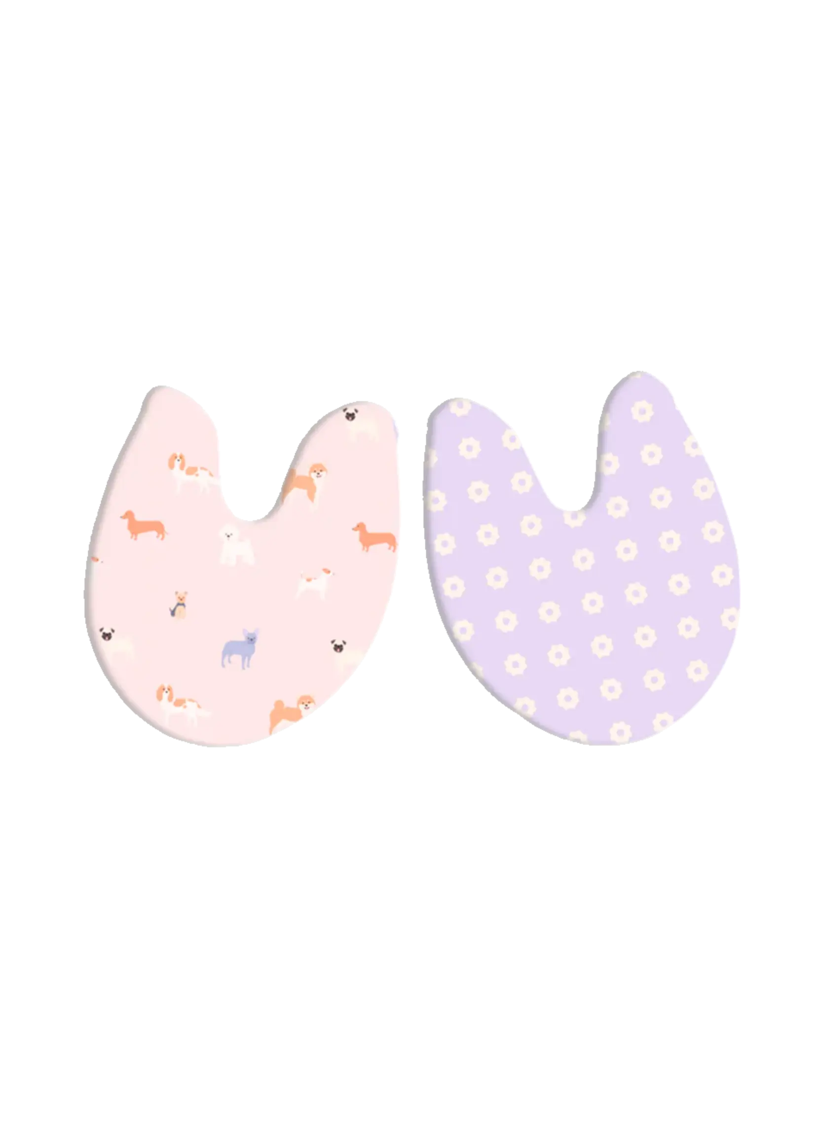 B PLUS 120 FLIPS REVERSIBLE TOE PADS WITH MESH BAG