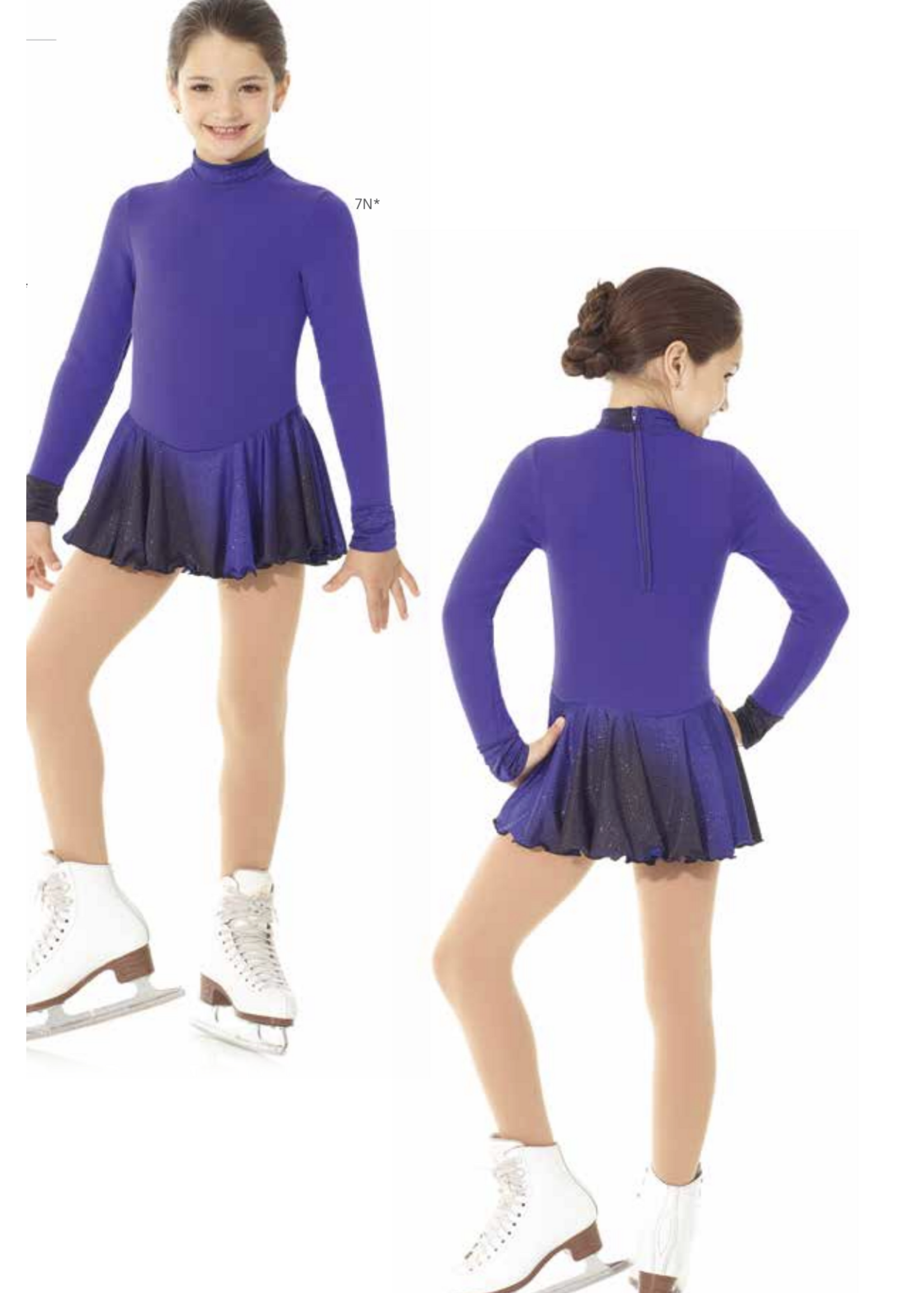 MONDOR POLARTEC CHILDRENS LONG SLEEVE SKATE DRESS