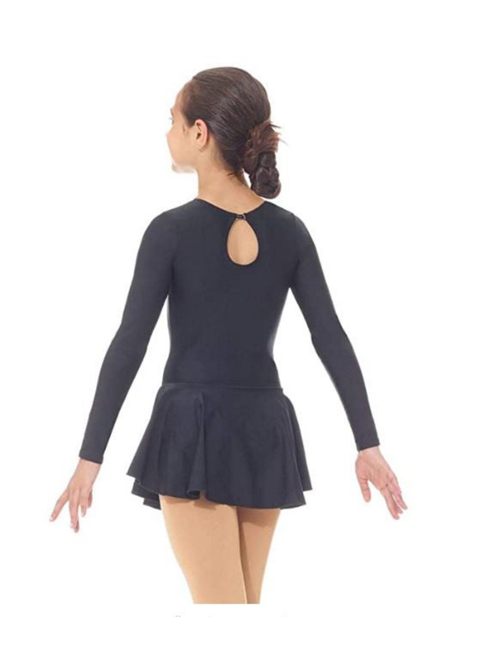 MONDOR CHILDREN'S SIMPLE EXAMINATION LONG SLEEVE SKATE NYLON DRESS 611-52