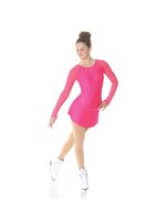 MONDOR SIMPLE SPARKLE  LONG SLEEVE SKATE DRESS 639-SC