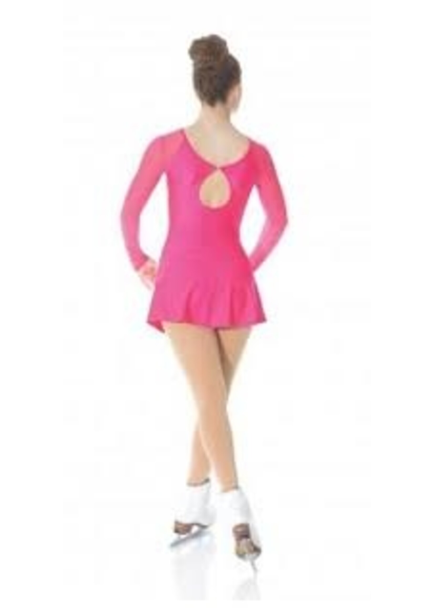 MONDOR SIMPLE SPARKLE  LONG SLEEVE SKATE DRESS 639-SC
