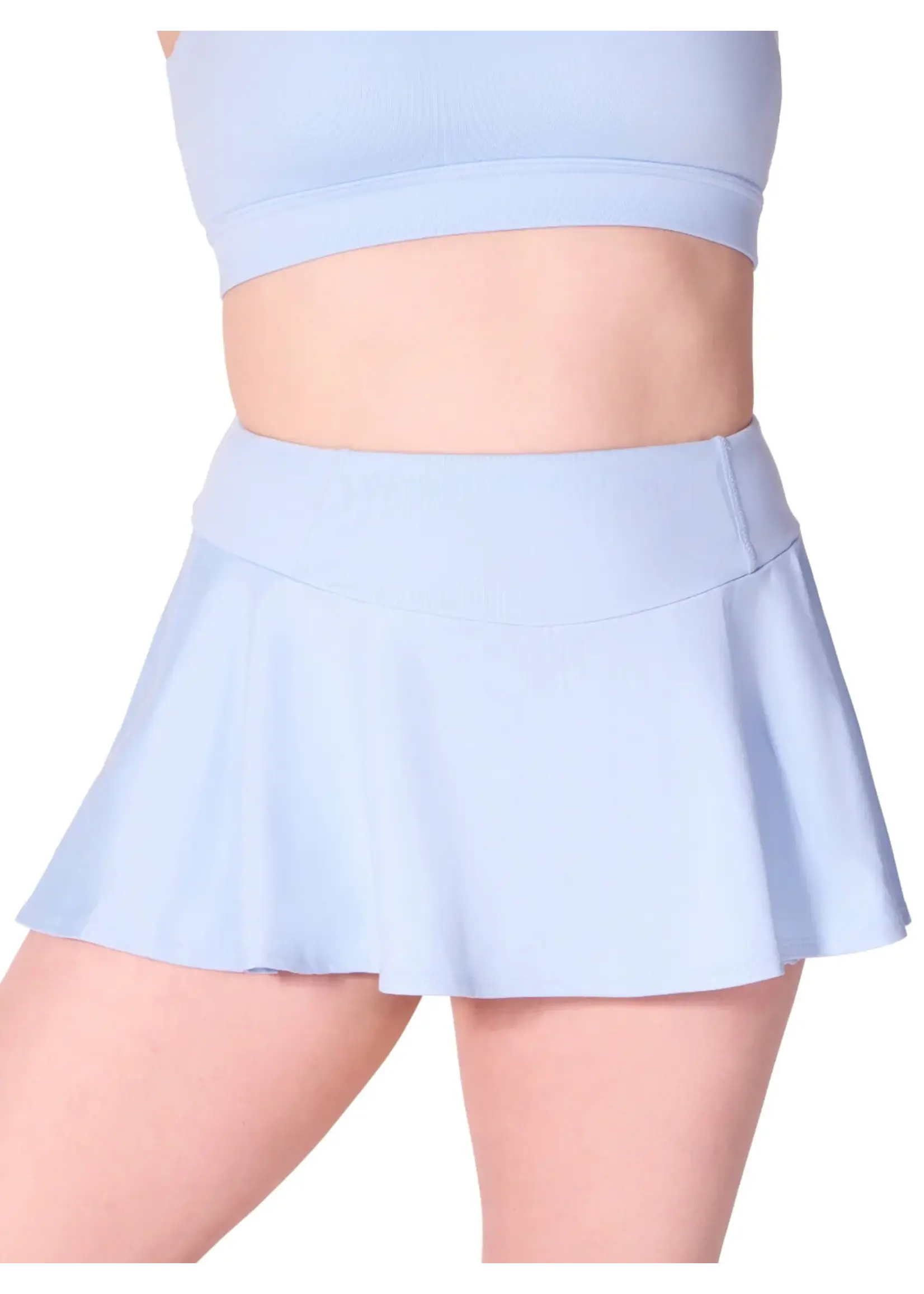 CAPEZIO & BUNHEADS ASE2018C CHILD PLEATED PIQUE SKORT