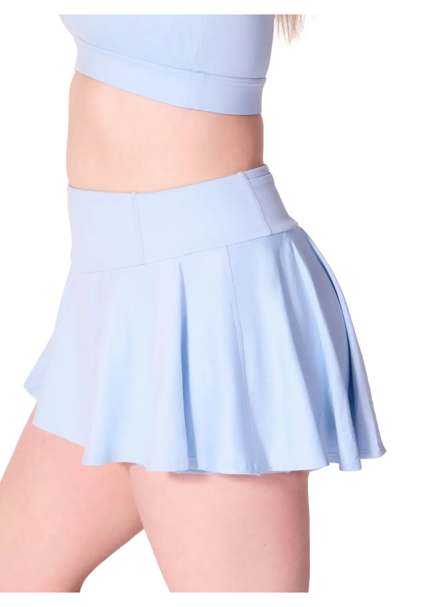CAPEZIO & BUNHEADS ASE2018C CHILD PLEATED PIQUE SKORT