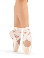 CAPEZIO & BUNHEADS A1143W AVA POINTE SHOE #3.5 3/4 SHANK