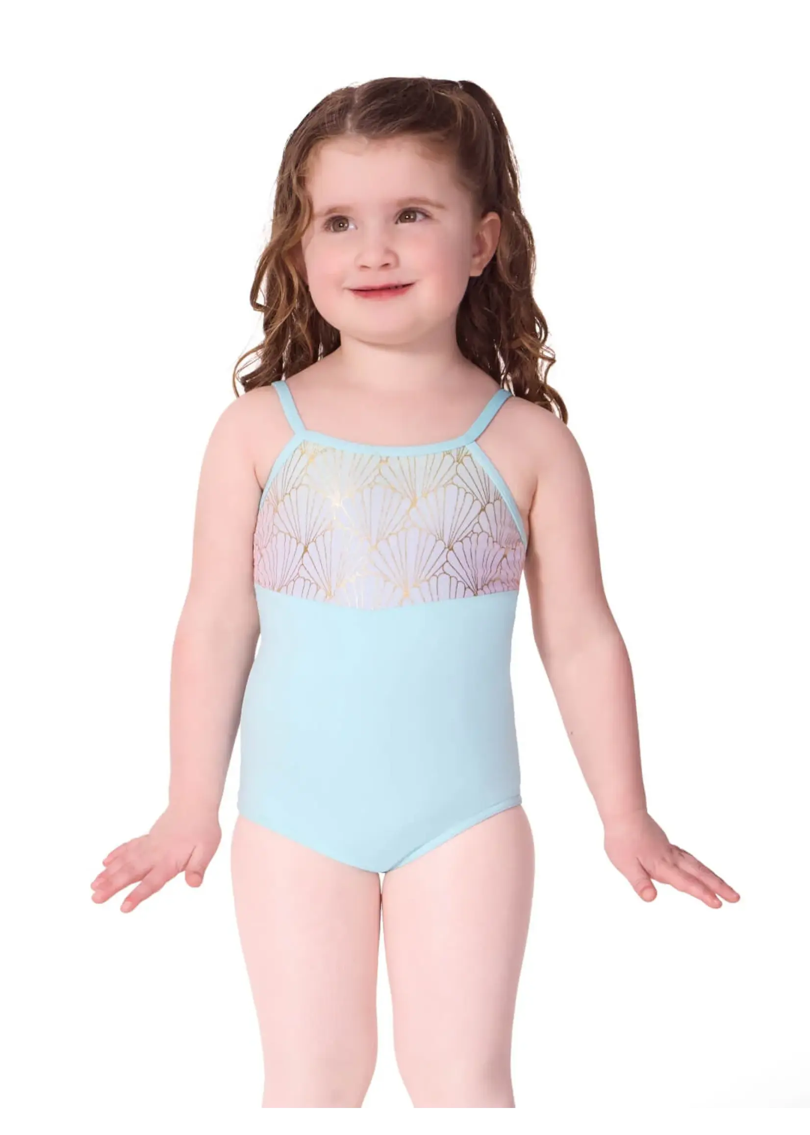 CAPEZIO & BUNHEADS AF12582C CHILD VENUS CAMISOLE LEOTARD